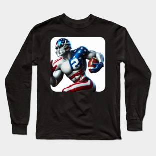 American Man NFL Football Player #22 Long Sleeve T-Shirt